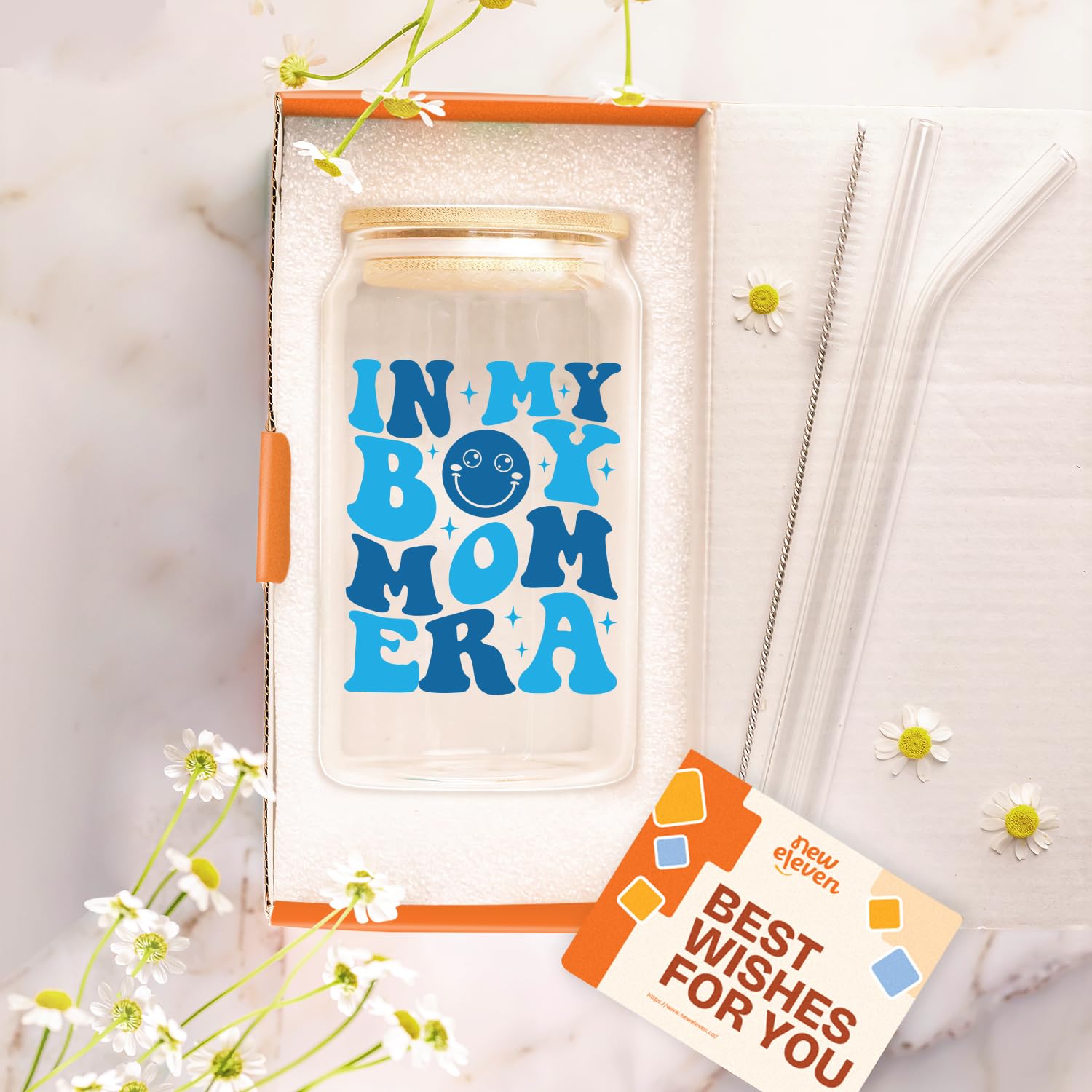 NewEleven Vaso 16 oz regalo para futuras mamás, perfecto para celebrar la llegada