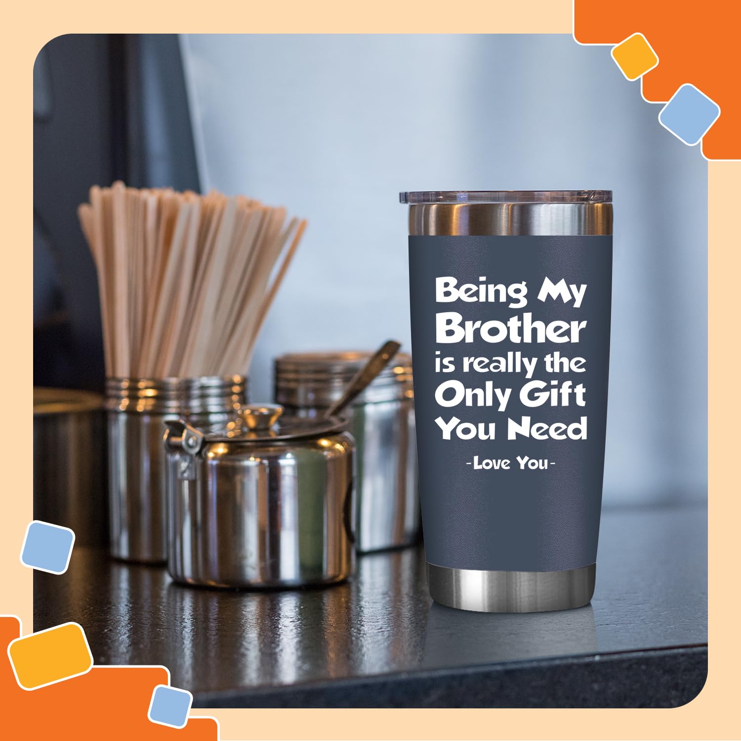 NewEleven vaso térmico 20 oz, libre de bisfenol A, ideal para uso diario.