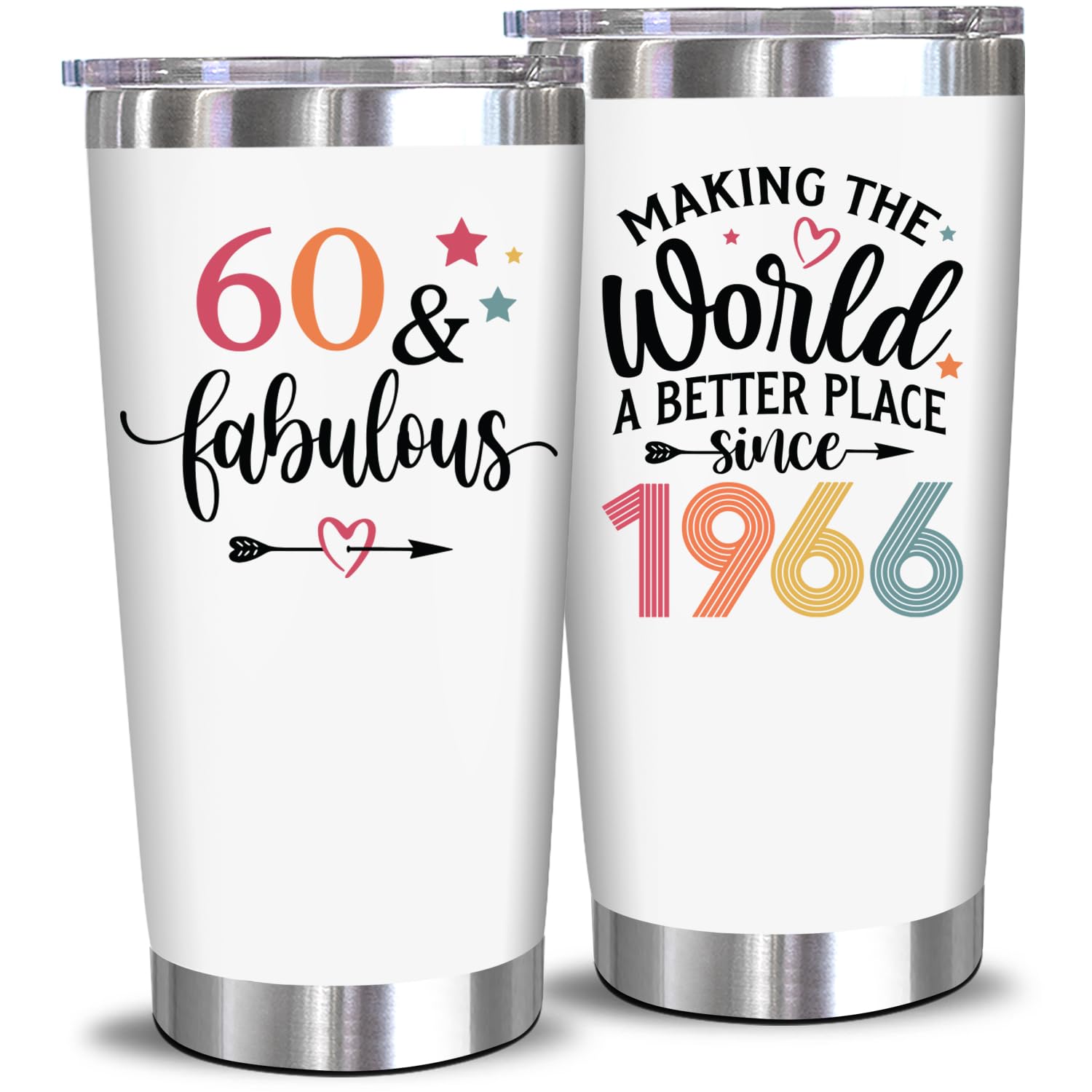 NewEleven vaso termico 60 aniversario 20oz para mantener bebidas a temperatura ideal