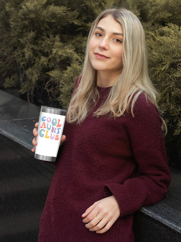 Vaso térmico NewEleven con pajilla y cepillo de limpieza incluidos.