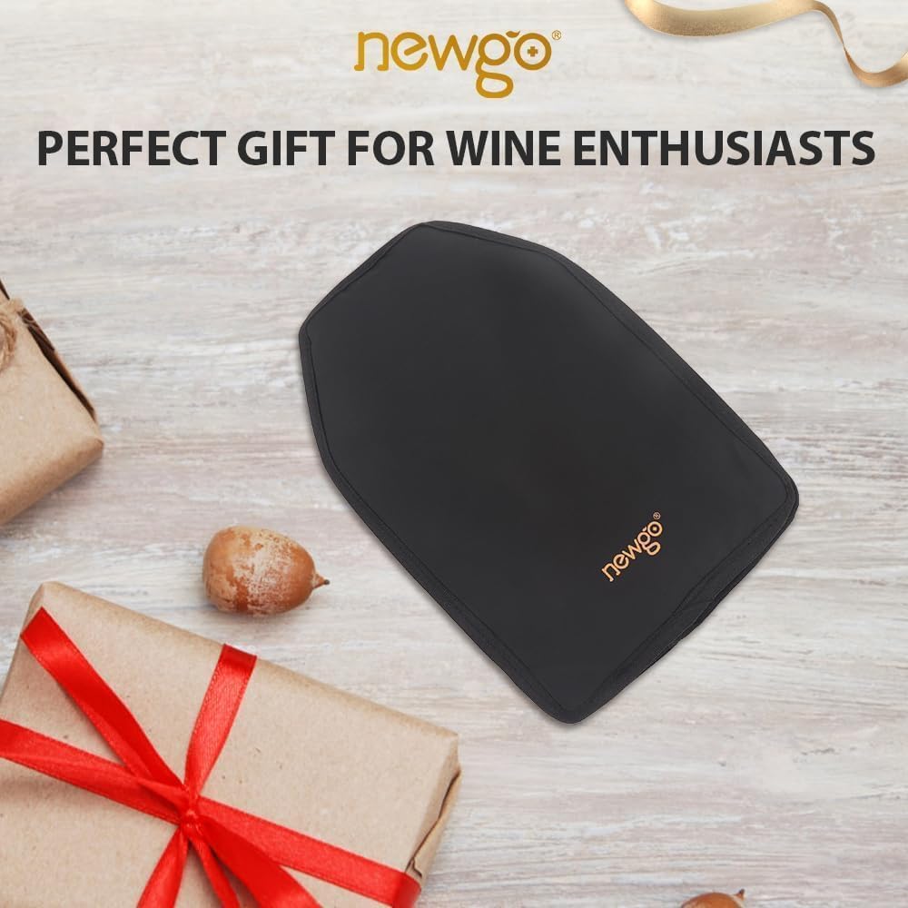 Con NEWGO, el vino espumoso permanece frío durante reuniones.