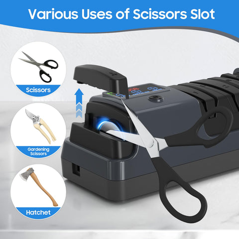 Newise afilador para tijeras y cuchillos dentados