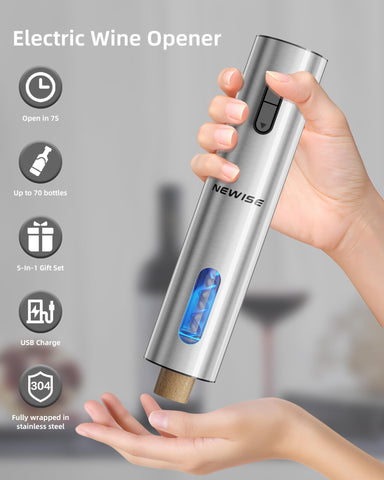 Newise cuerpo de acero inoxidable y silicona segura para durabilidad