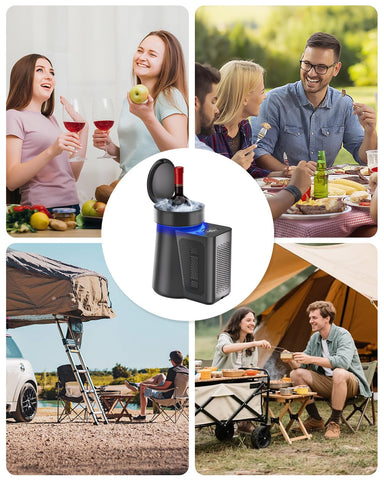 Newise Empaque festivo listo para regalo, perfecto para amantes del vino.