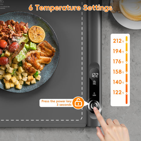 Newise Manta, silicona apta para alimentos, segura y fácil de limpiar.