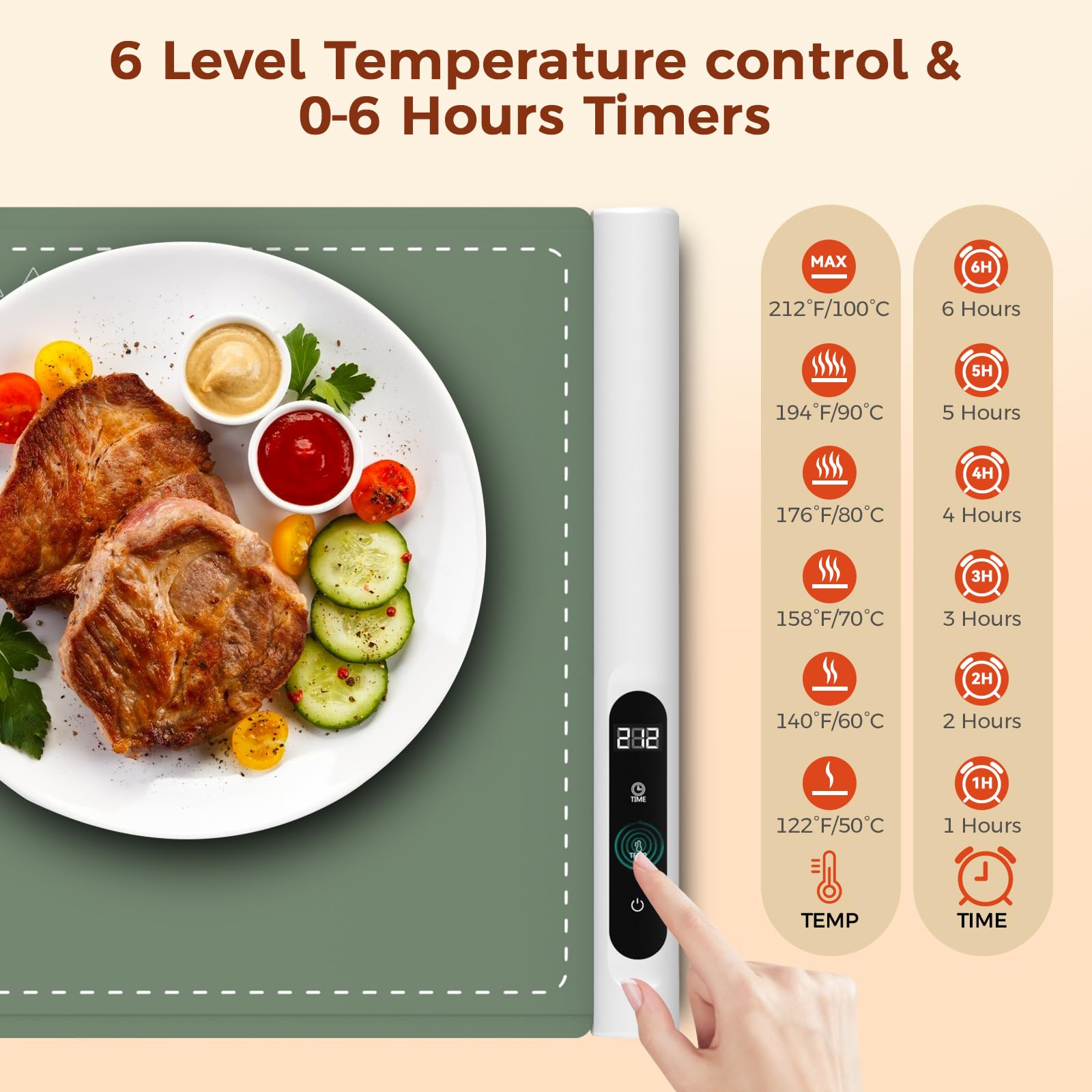 Newise material silicona apta para alimentos facilita la limpieza