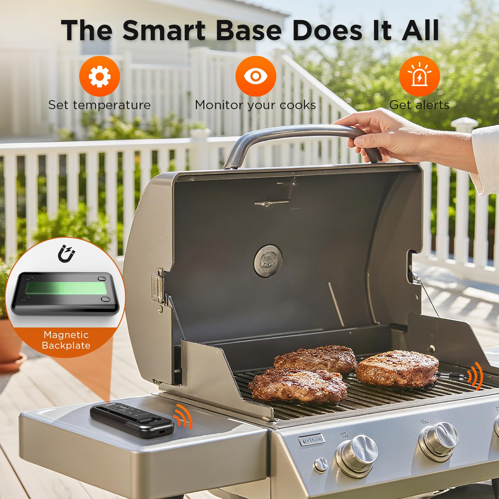 Sonda IP67 de Newise resistente a cocinas húmedas y lavados.
