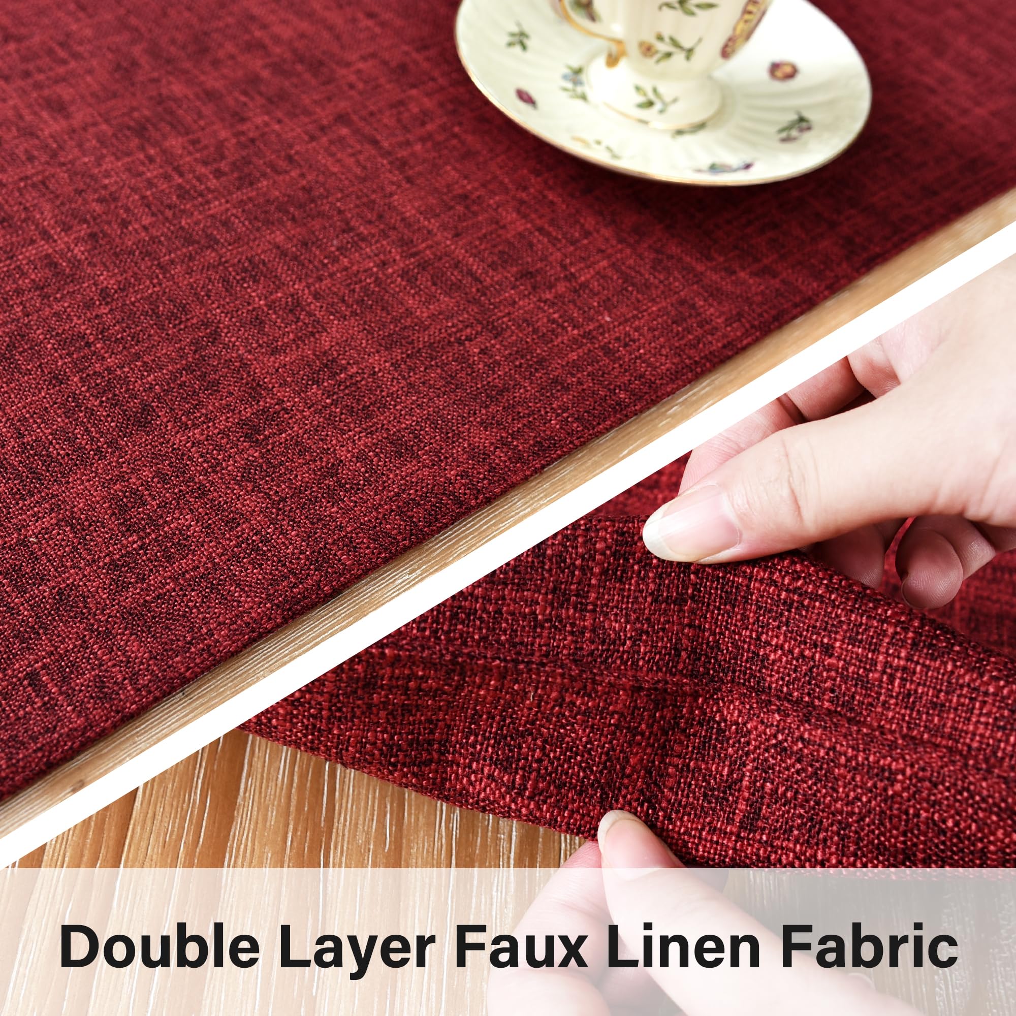 NEWISHER doble capa reversible detalle costura invisible para cualquier lado