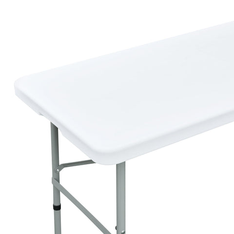Mantel NEWISHER elástico rectangular 24x48 en mesa, protección y acabado prolijo para eventos.
