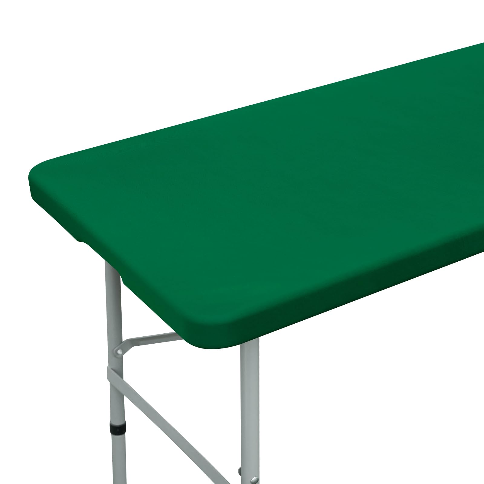 Mantel NEWISHER rectangular con ajuste elástico para mesa 24x48, evita deslizamientos.