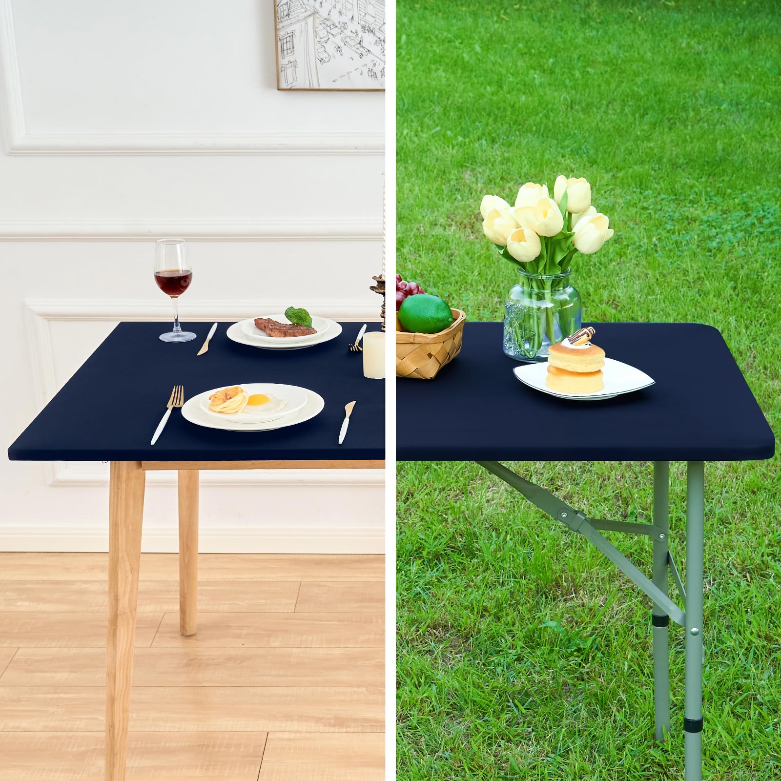 Ajuste para mesas de 22x46 a 24x48 pulgadas.
