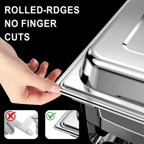 NEWKITCHEN fuentes-buffet control de temperatura mantiene la comida caliente.