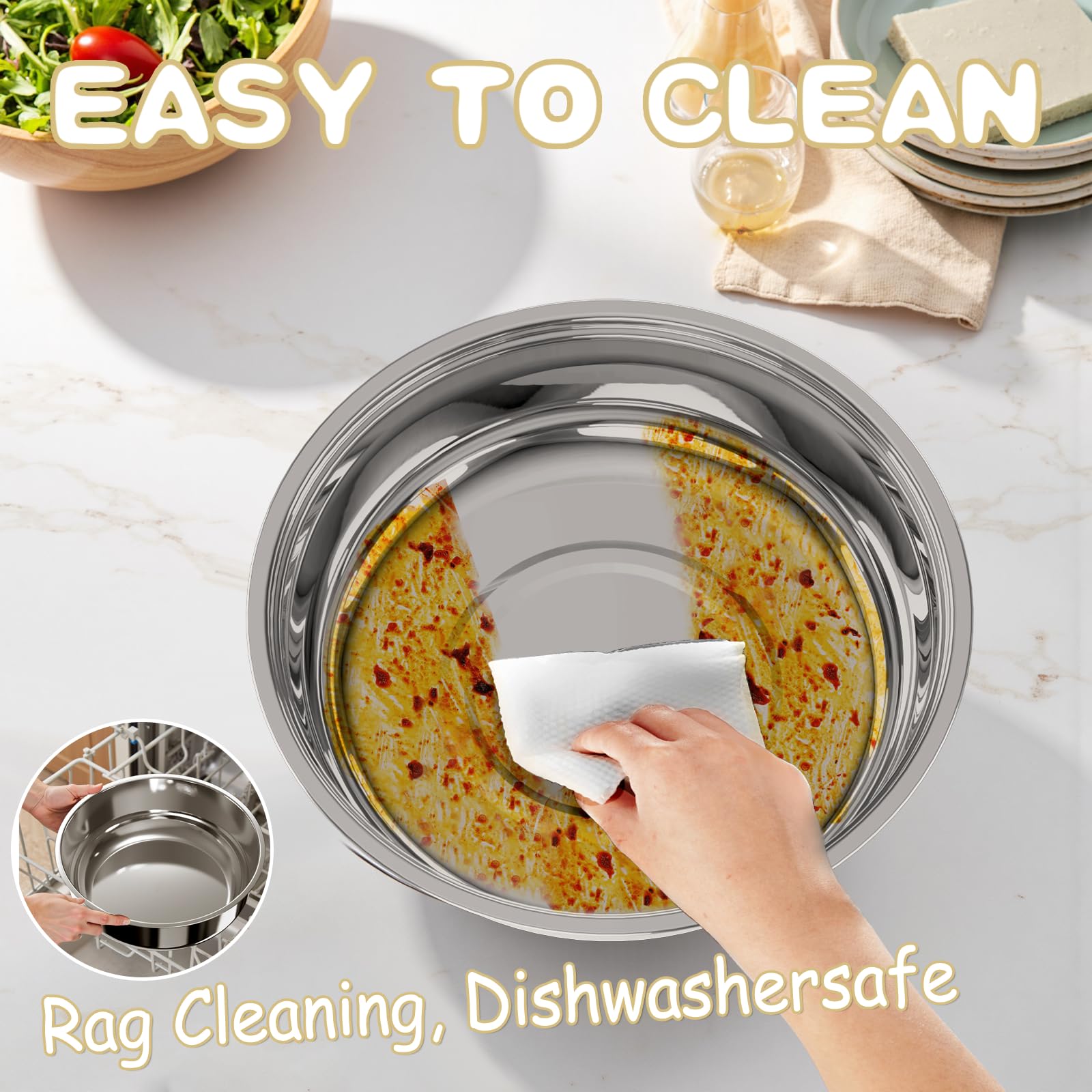 NEWKITCHEN limpieza y cuidado: superficies duraderas para uso repetido.