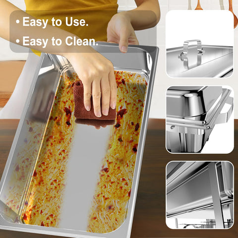 NEWKITCHEN soporte catering acero inoxidable, duradero y estable.