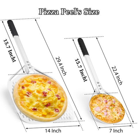 Regalo perfecto Newmeto, pala para pizza de cocina