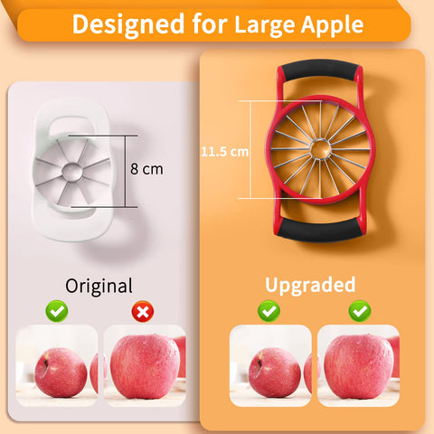 Newness 16 rodajas de manzana finas para snack.