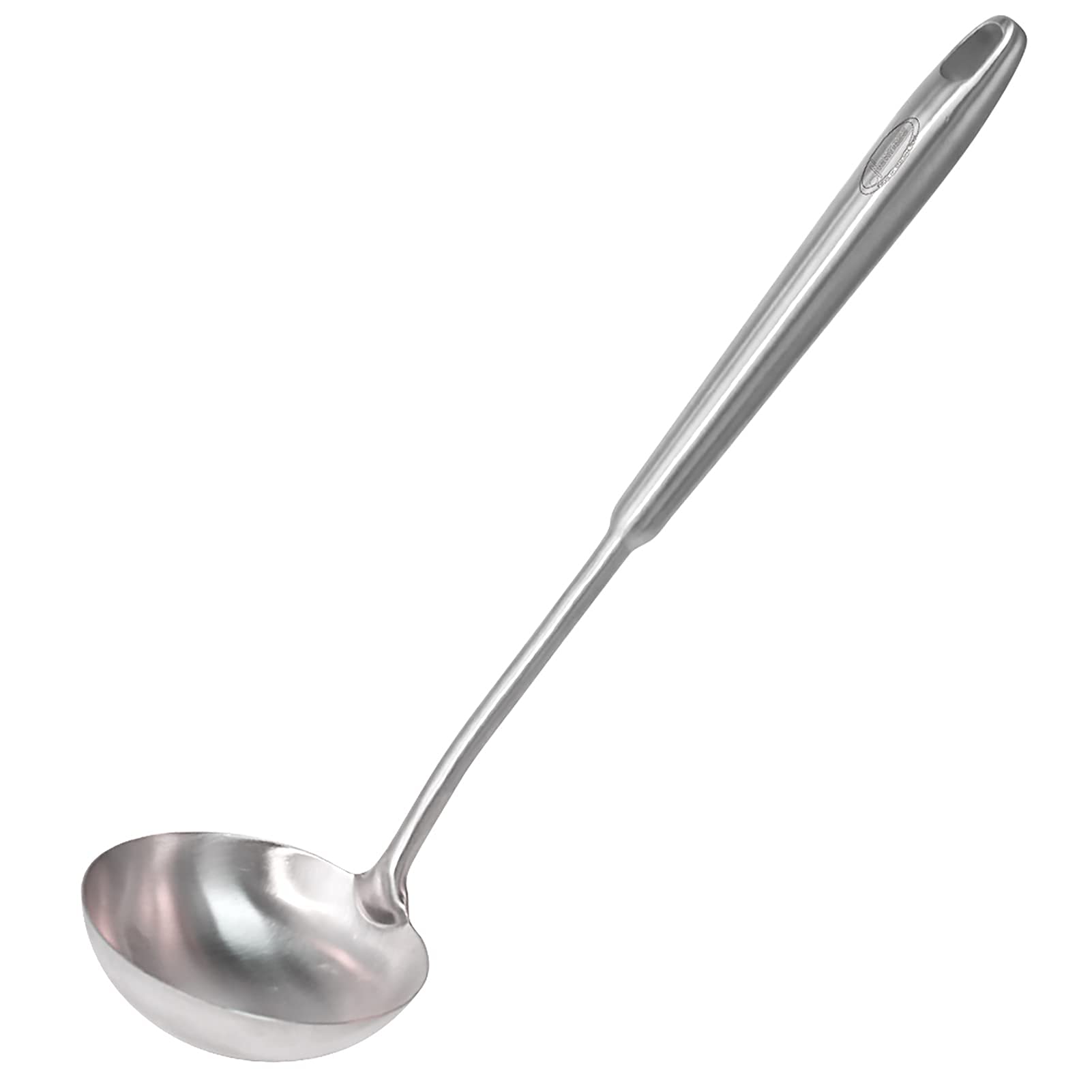 Newness Cucharón de Sopa 304 inoxidable, visual: cucharon-sopa-304-inoxidable, ideal para servir caldos.