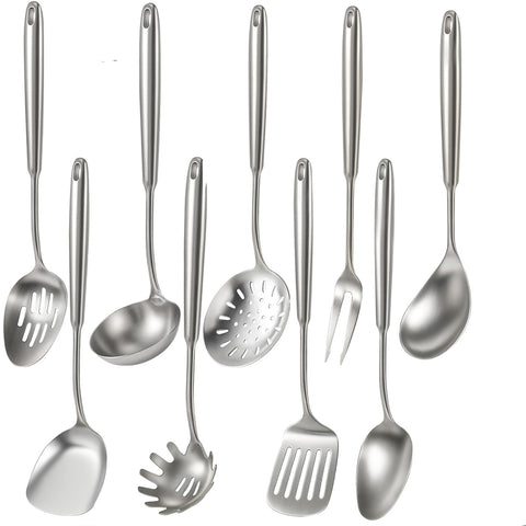 Newness cucharon-sopa: acero inoxidable 304 para servir sopa caliente sin goteos