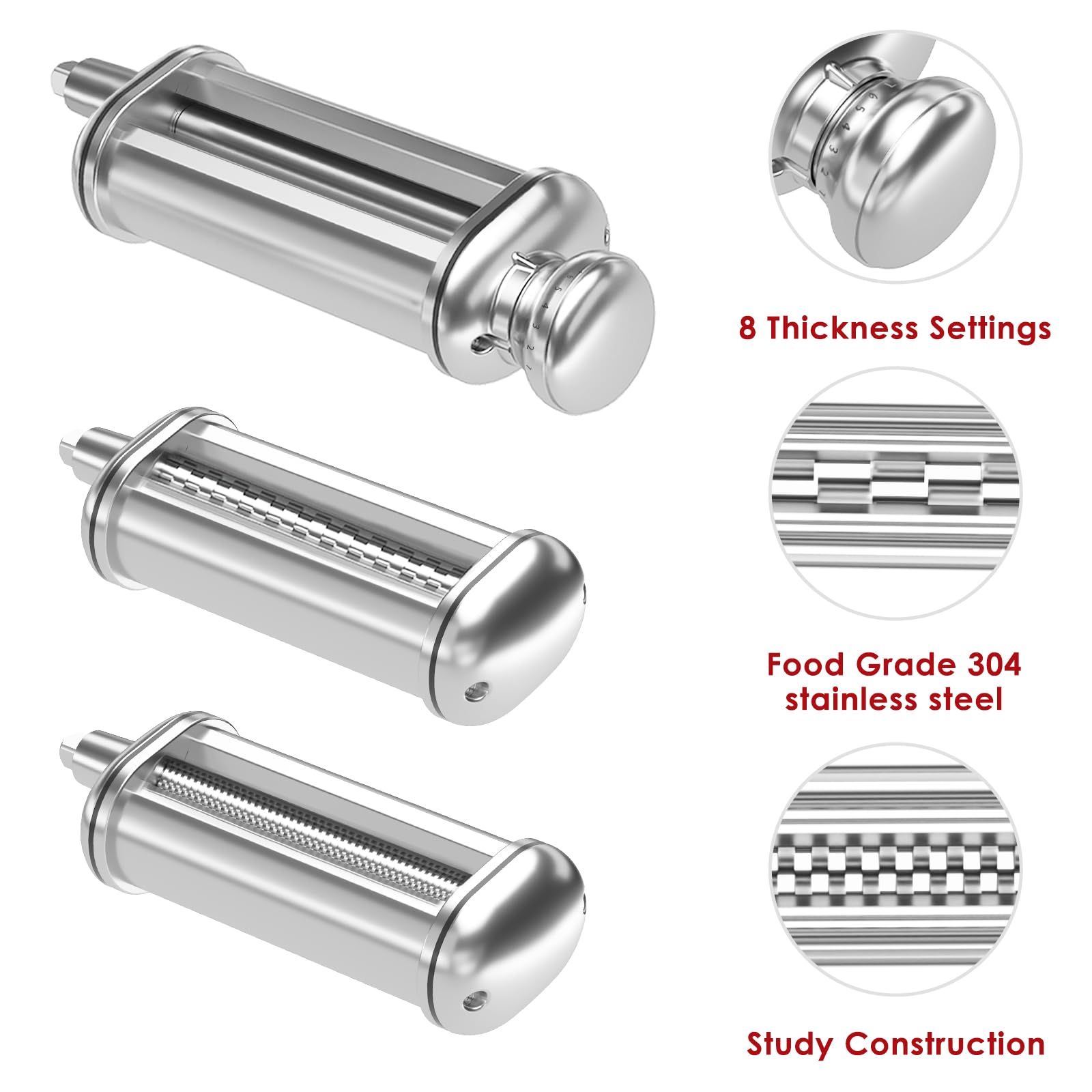 NEWSETS acero inoxidable: construcción duradera para uso prolongado