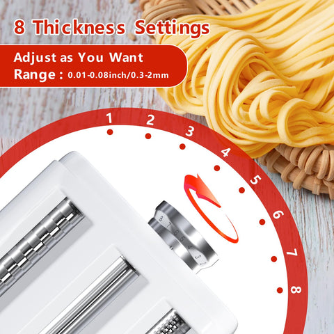 NEWSETS pasta 3 en 1 cortador espagueti: cortes limpios para casa.