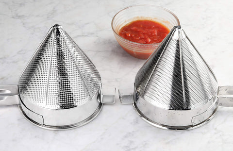 New Star Foodservice 42566: escurrir frutas y pasta con colador de malla fina.