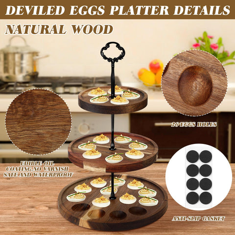 Bandeja Newtay con diseño reversible para huevos y otros alimentos