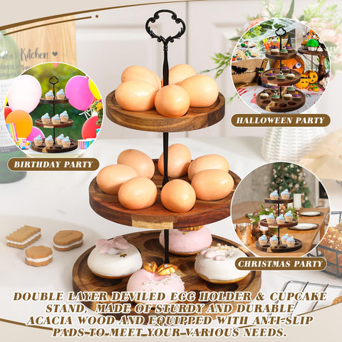 Bandeja Newtay para servir aperitivos, quesos y postres en eventos
