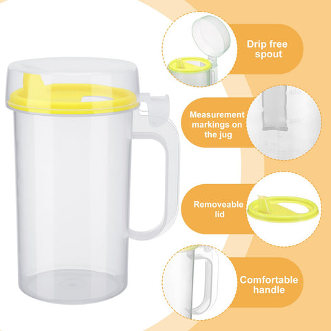 Newtay jarras fáciles de verter para niños, perfectas para meriendas.