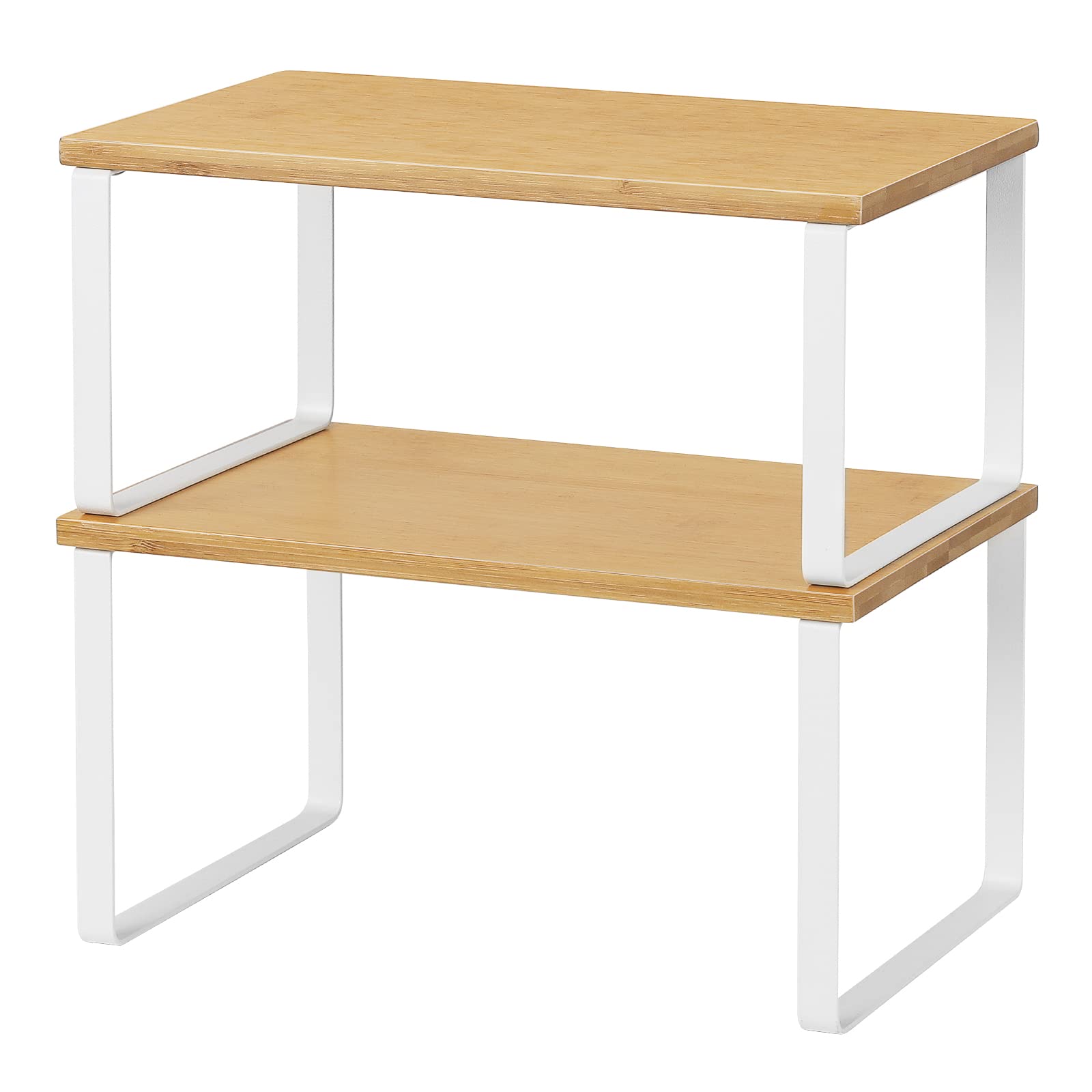 NEX estantería apilable para cocina en blanco natural y ahorro de espacio.