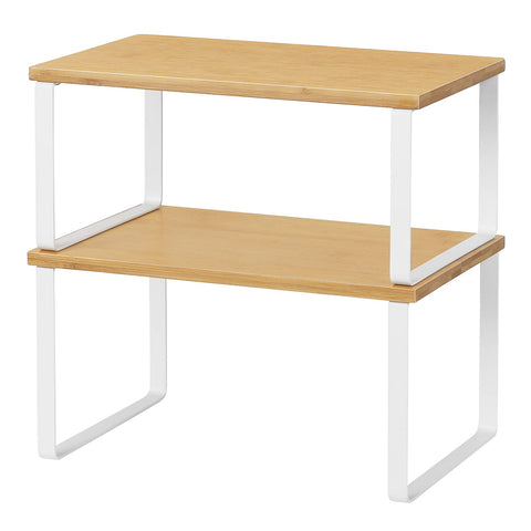 NEX estantería apilable para cocina en blanco natural y ahorro de espacio.