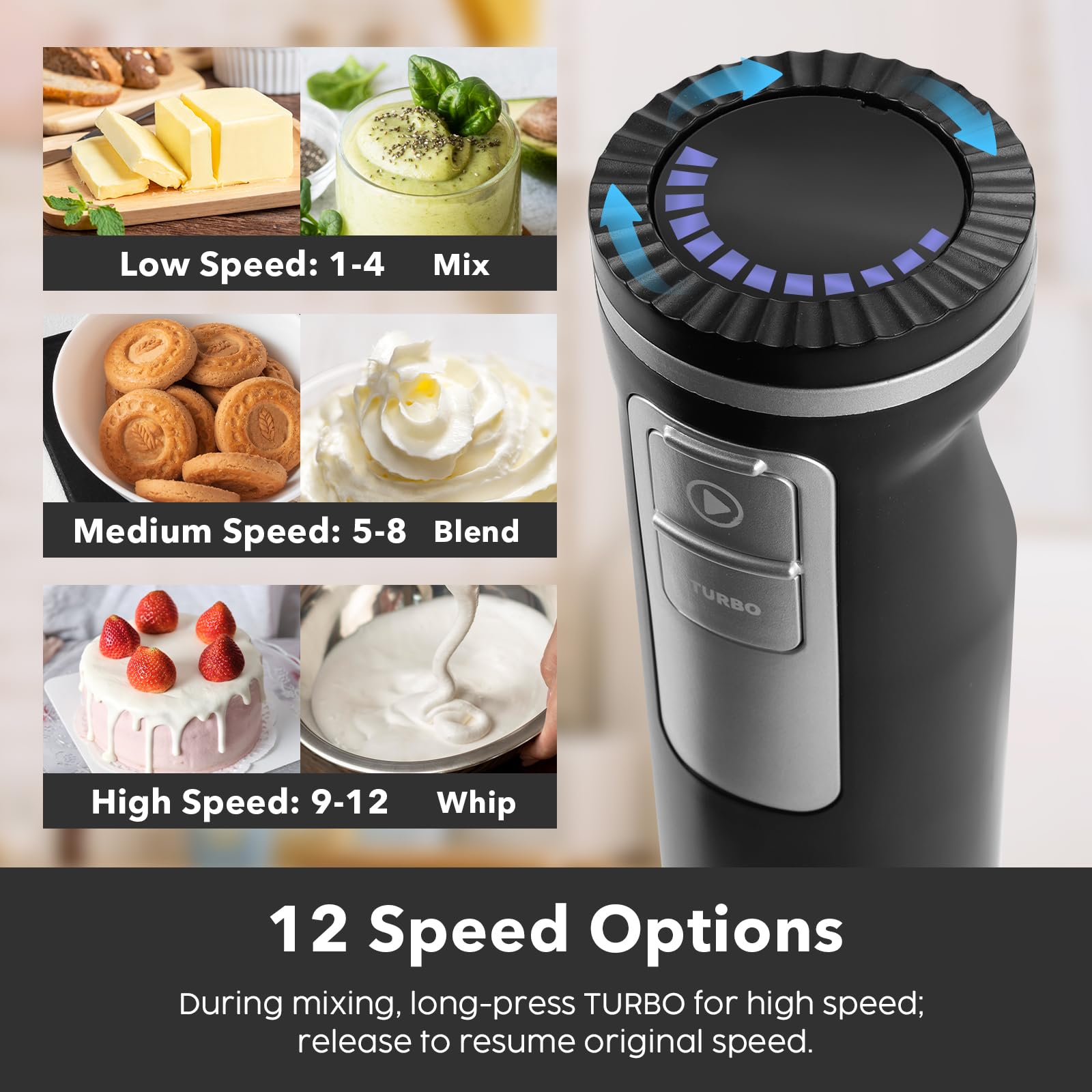 NexaEase Mango ergonómico con lazo de colgar para un almacenamiento cómodo.