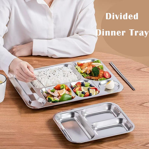 Nexboraque, plato dividido para picnic, distribución clara de porciones