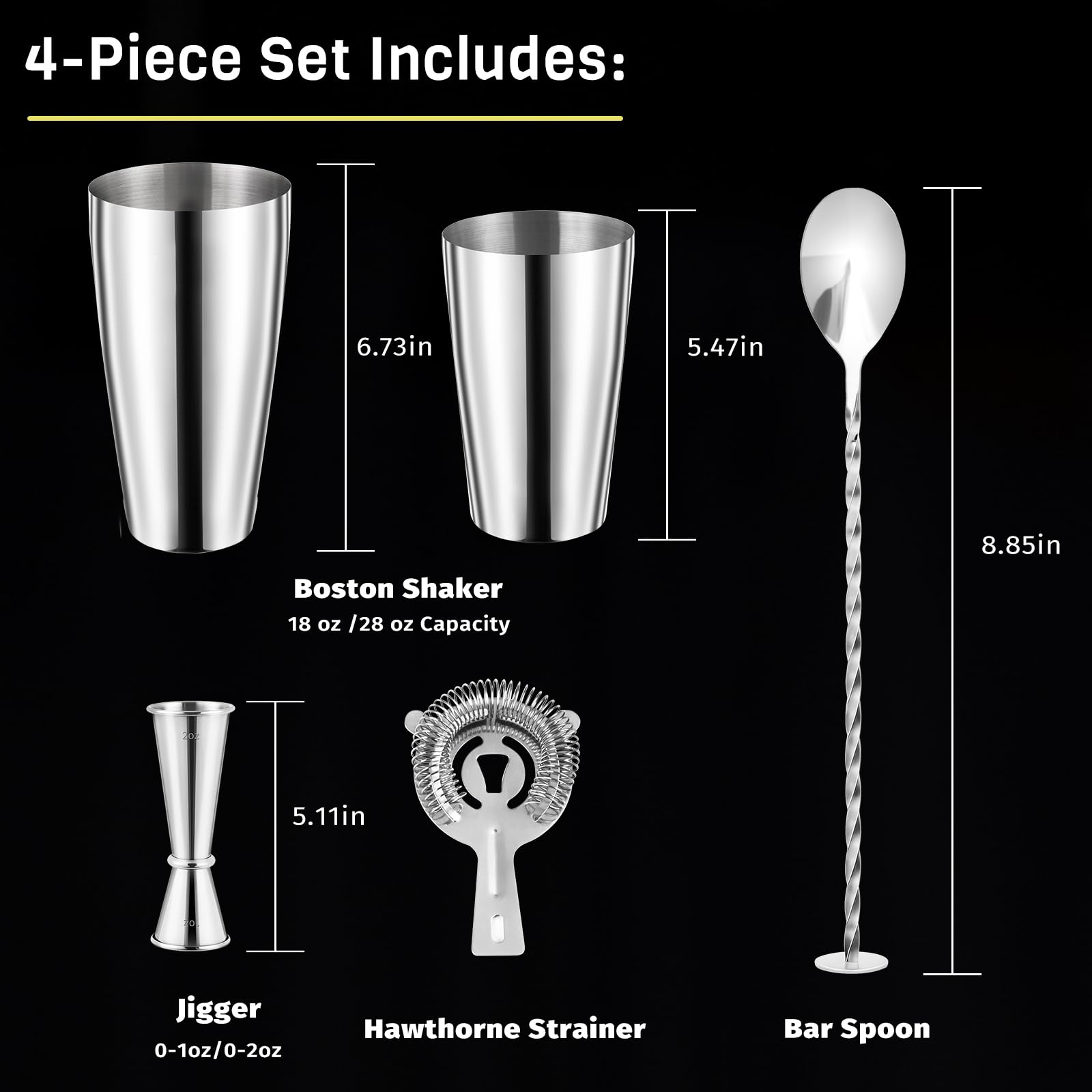 Nexsujo kit profesional para coctelería en casa, ideal para fiestas