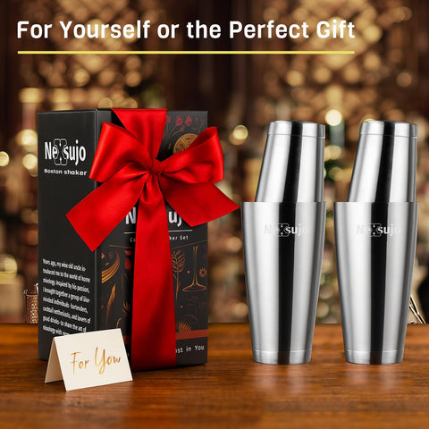 Nexsujo Coctelera: regalo perfecto para amantes de cócteles y bartenders.
