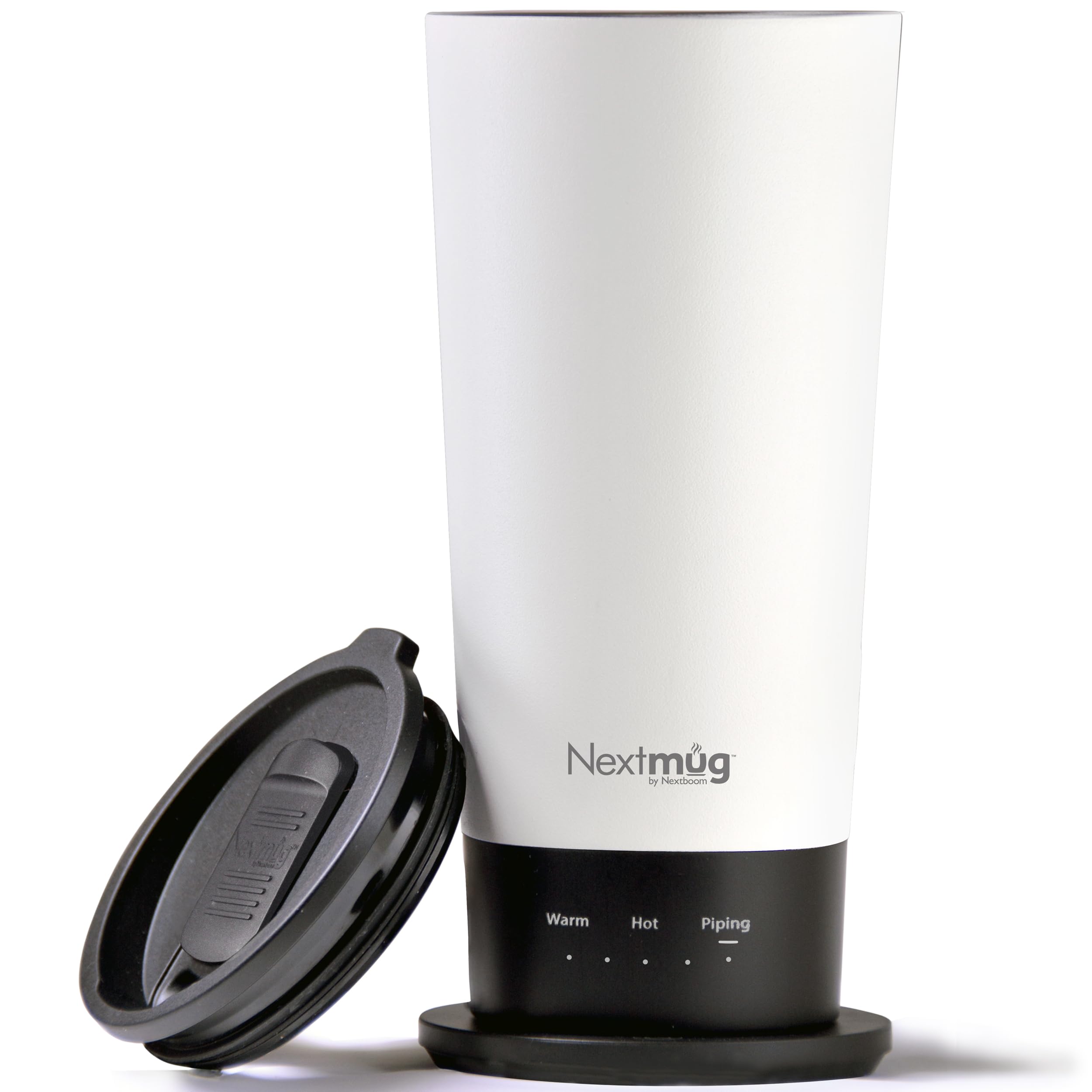 Nextmug Go mantiene la bebida a la temperatura ideal para beber en movimiento