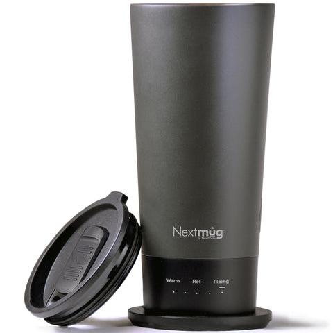 Nextmug Go con diseño compacto para viajes y bebidas calientes