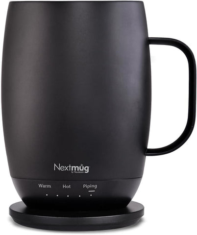 Nextmug Plus 18oz mantiene tu café caliente por horas