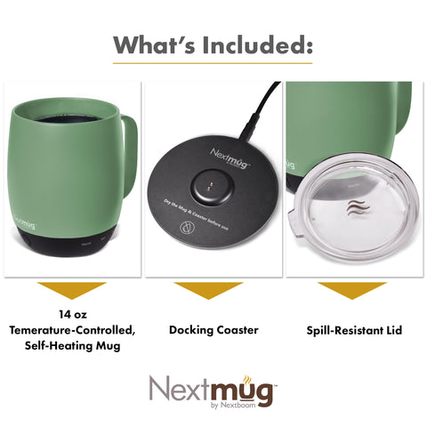 Tapa anti derrame de Nextmug para evitar salpicaduras y conservar la temperatura.