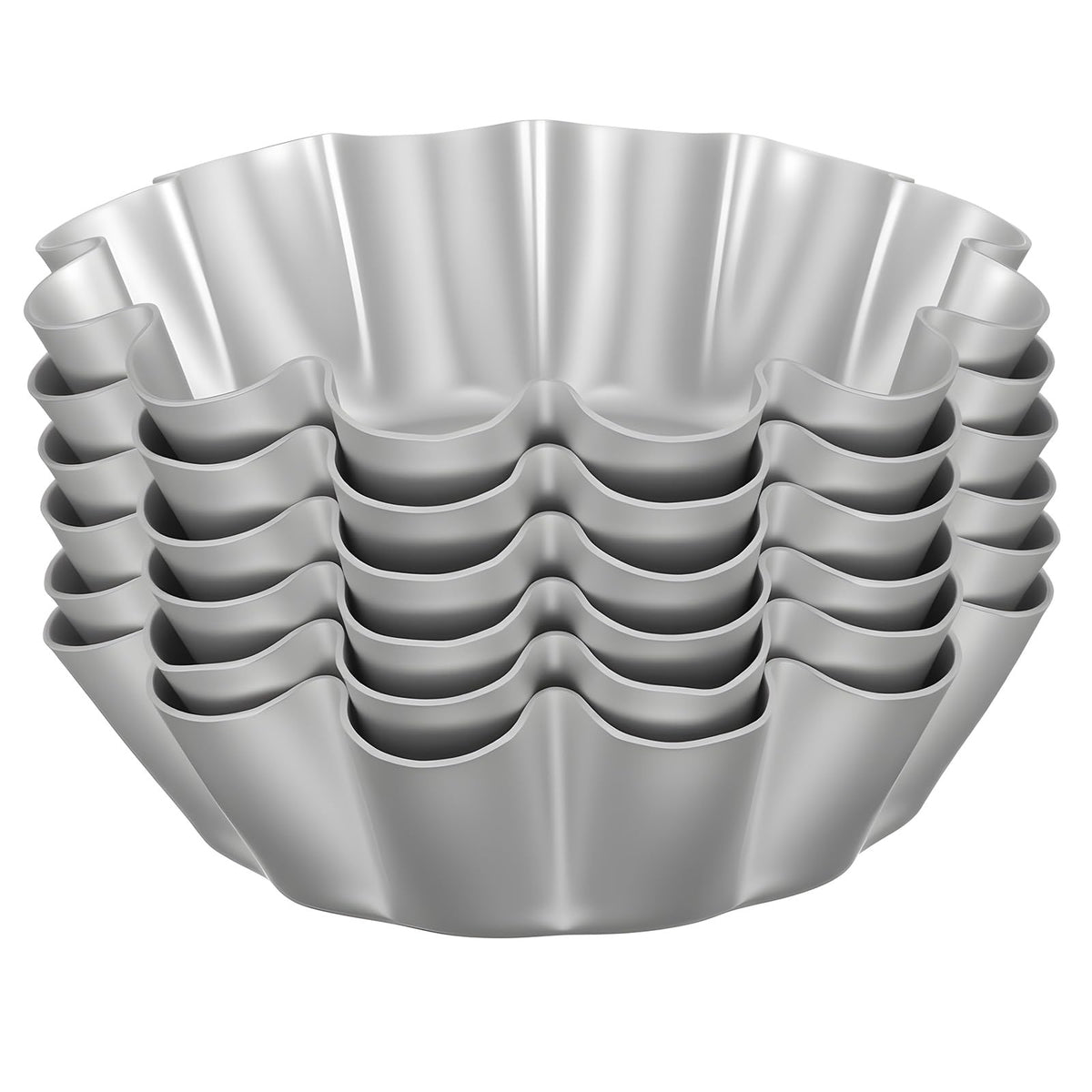 Neyauo moldes ensaymada 4,5 pulgadas para porciones consistentes