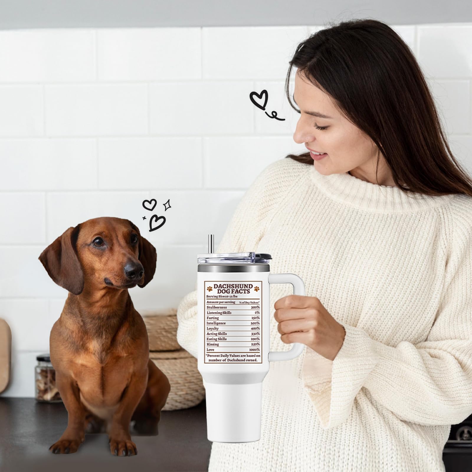Diseño de perro salchicha para mujeres que aman dachshunds.