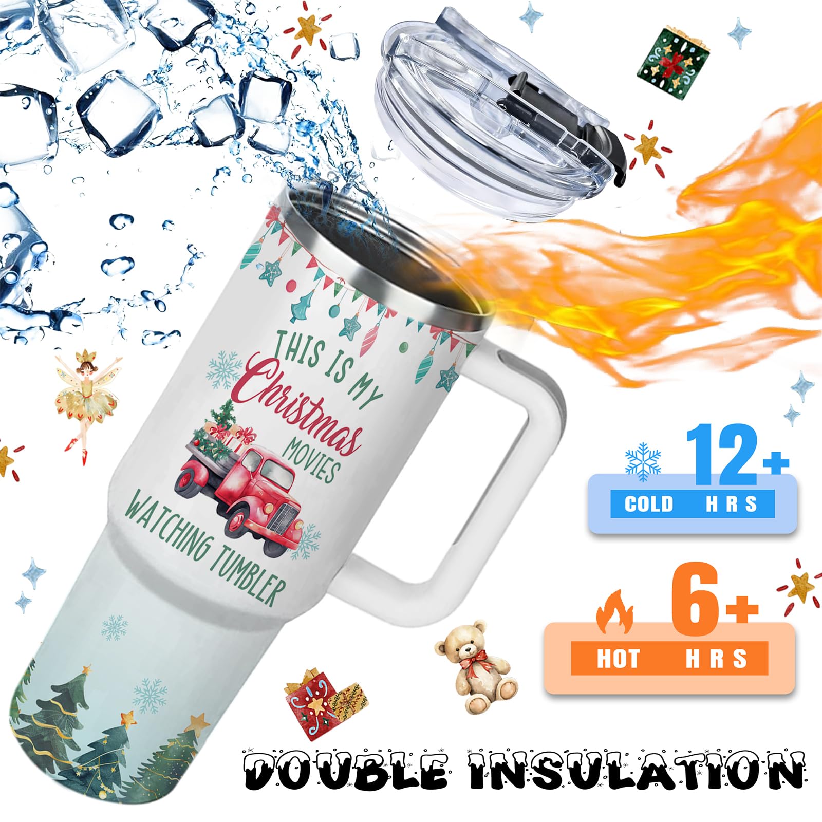NIAXAUYT taza navidad regalo para familia es ideal para navidad
