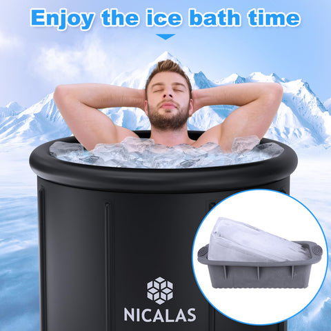 Nicalas molde hielo facilita desmolde con borde flexible y uso repetido.