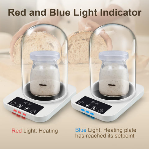 NICOFPHY manta calefactora 10W proporciona calor estable durante la fermentación.