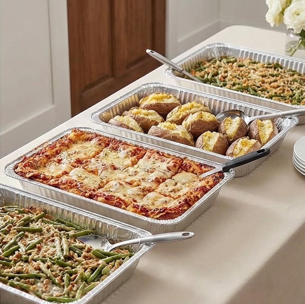 Nicole Home Collection: bandeja para buffets, tamaño grande y disponible en 50 piezas.