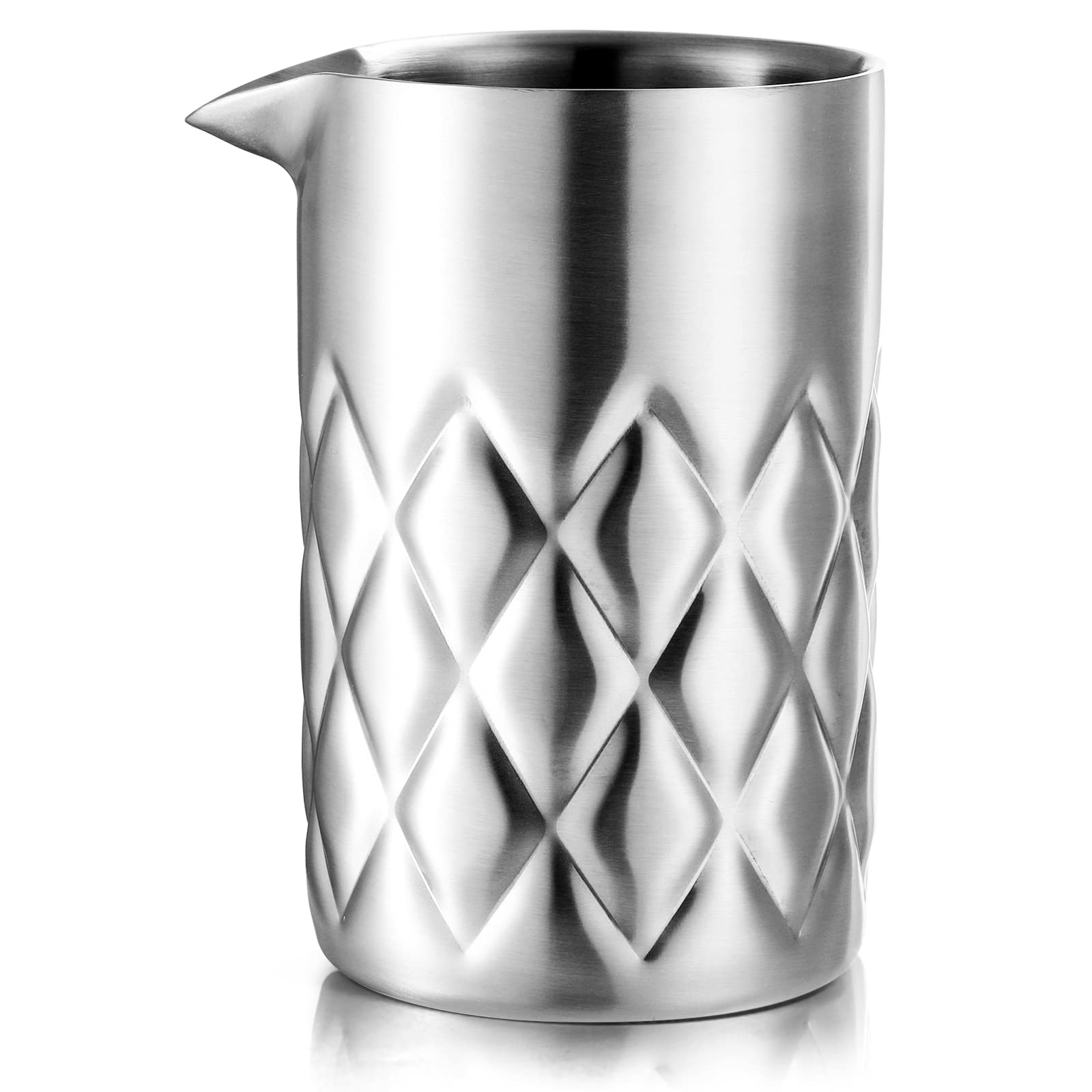 Nicunom mezclador de cócteles en acero inoxidable, 18 oz, ideal para mezclar en casa.