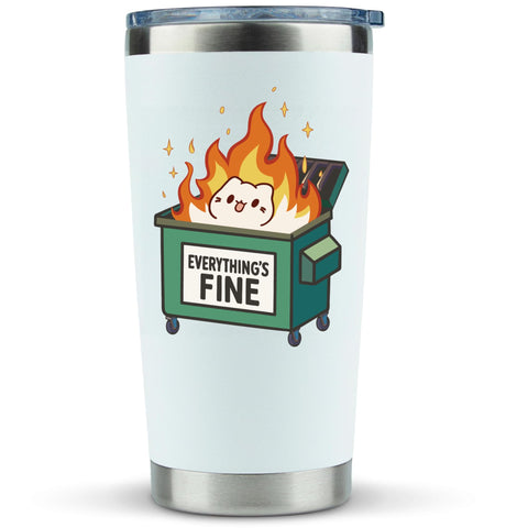 Niduilef tumbler 20 oz para escritorio, ideal como regalo de oficina.