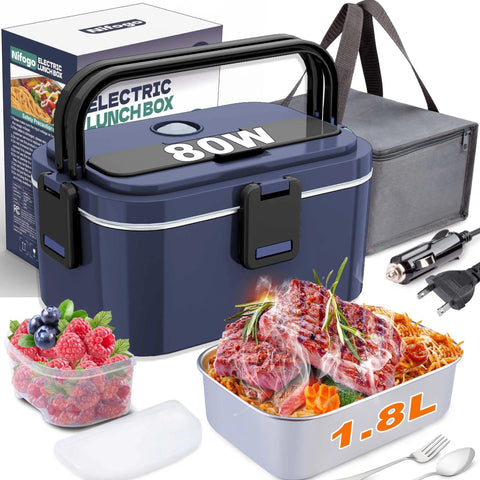 Nifogo lunchbox eléctrica con calentamiento rápido para almuerzos calientes