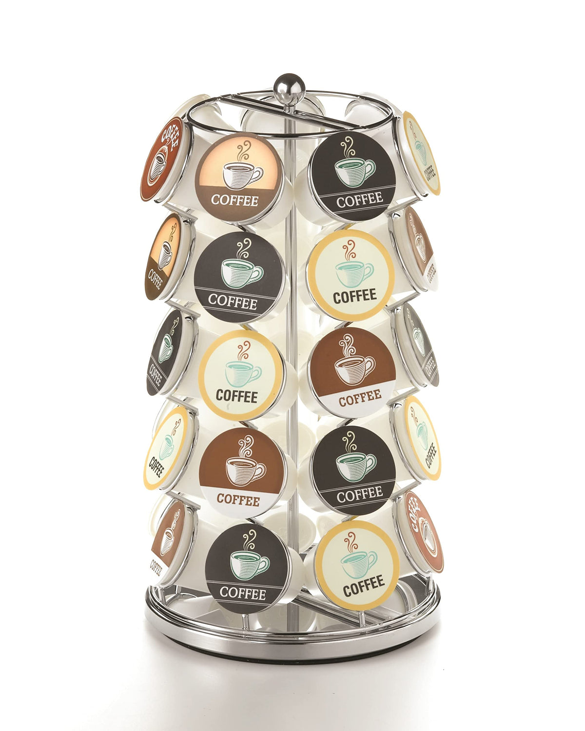 Nifty Solutions: soporte K-Cups con giro 360 para selección rápida