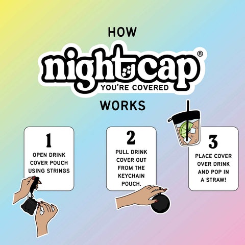 Nightcap llavero con funda acceso rapido para bebidas