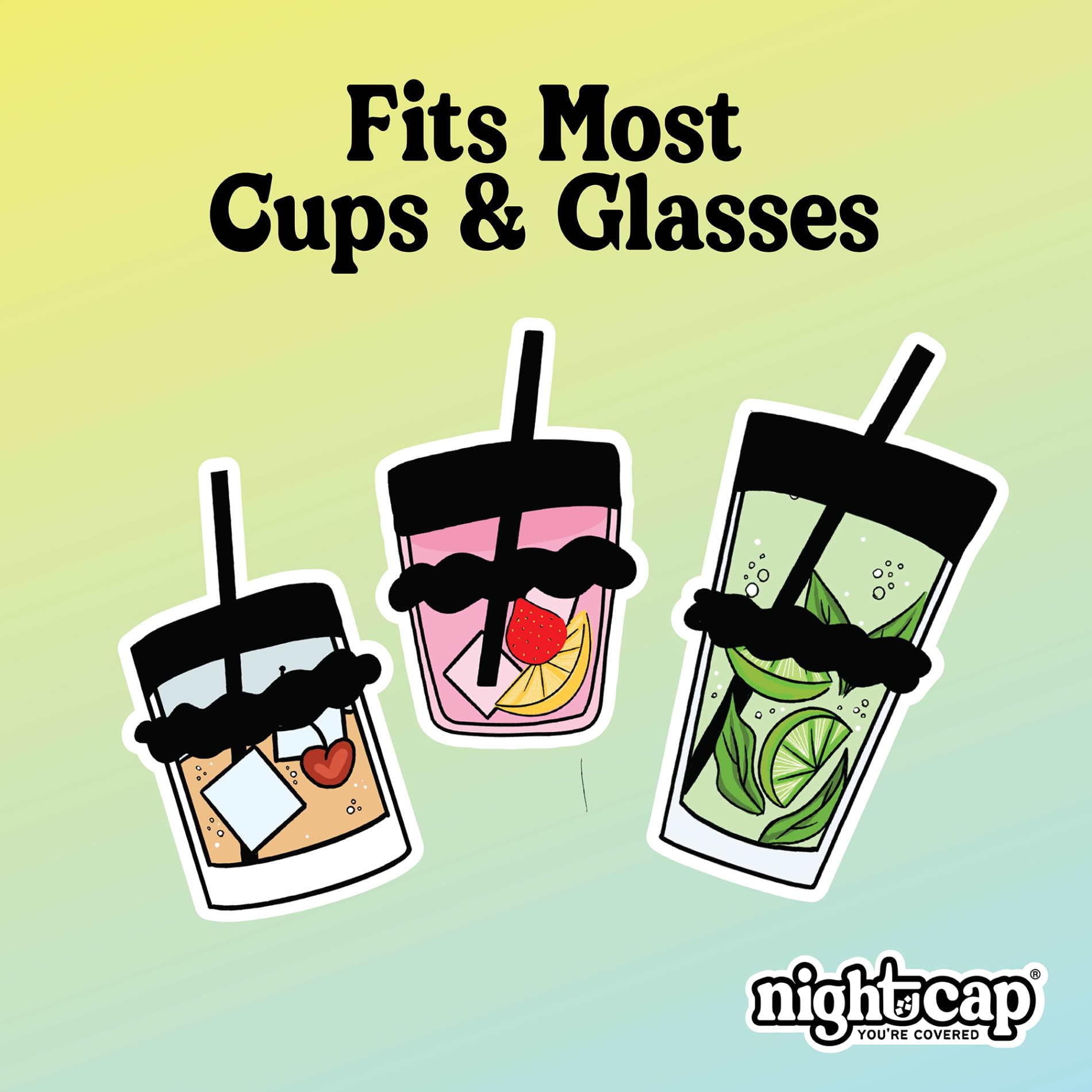 Nightcap uso rápido en la muñeca para protección instantánea de bebidas.